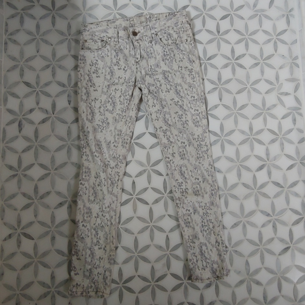 Free People Animal Print Jeans 🐍🐆